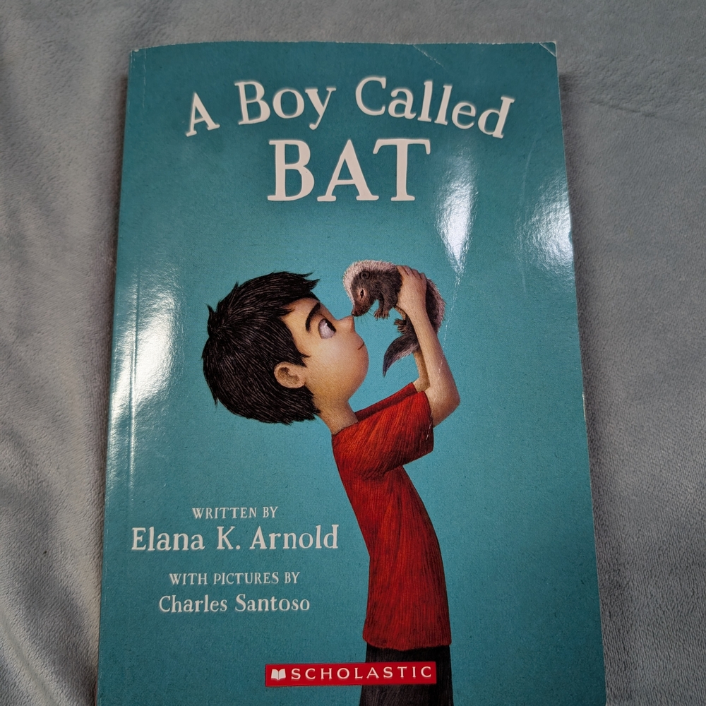 A Boy Called BAT by Elana K. Arnold - Blue Cover
